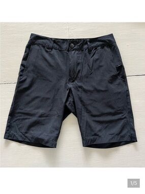 Nitrous Black Men's Black Shorts size 28